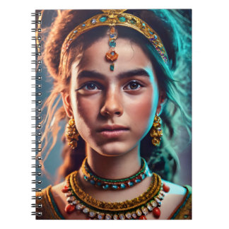 Cuaderno chica marroquí amazig
