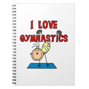 Cuaderno Chica Me Encanta la Gimnasia