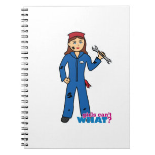 Cuaderno Chica mecánico
