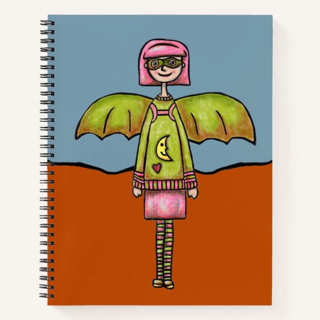 Cuaderno Chica Murciélago  (Anverso)
