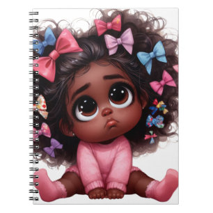 Cuaderno Chica negra melanina hermana africana africa princ