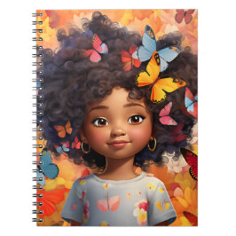 Cuaderno Chica negro magia melanina princesa chicas de piel