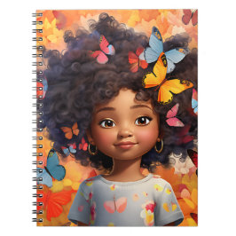 Cuaderno Chica negro magia melanina princesa chicas de piel