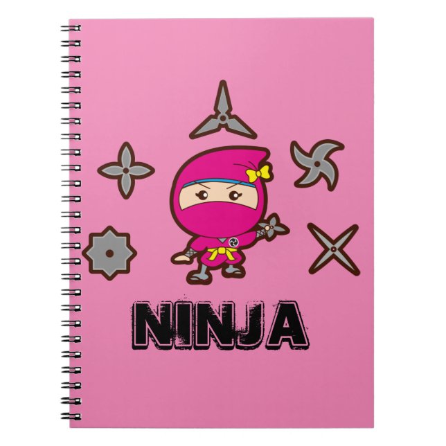 Cuaderno Chica Ninja (Frente)