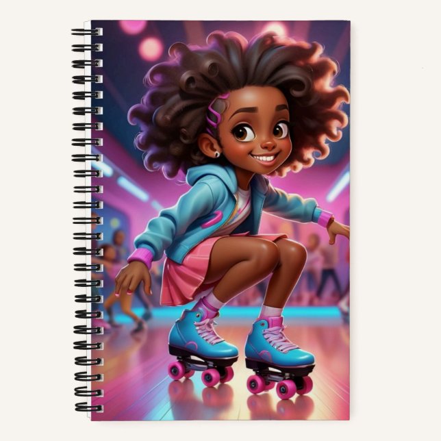 Cuaderno Chica patineta (Anverso)