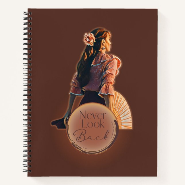 Cuaderno Chica que nunca mira hacia atrás (Anverso)