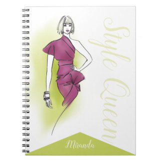 Cuaderno Chica Reina de estilo