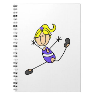 Cuaderno Chica Rubia Gimnasta