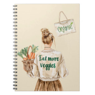 Cuaderno Chica Rubia Mercado de Agricultores Orgánico Come