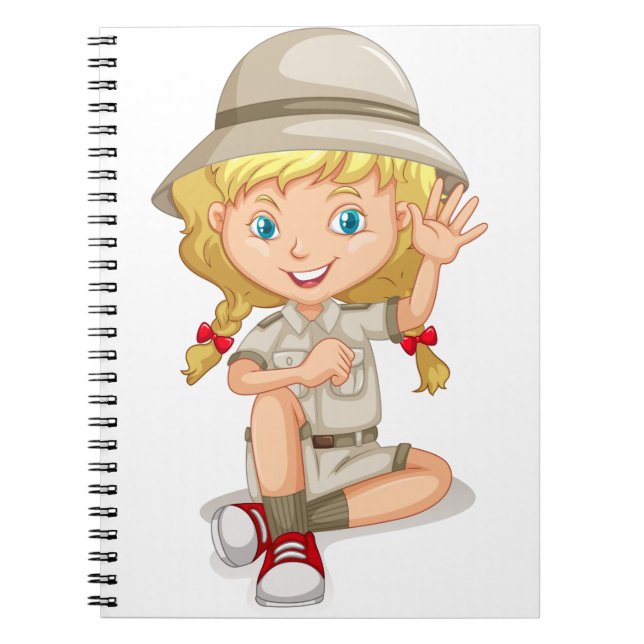 Cuaderno Chica Scout (Frente)