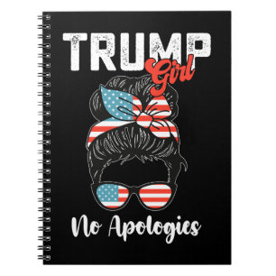 Cuaderno Chica Trump Sin Disculpas Elección Presidencial