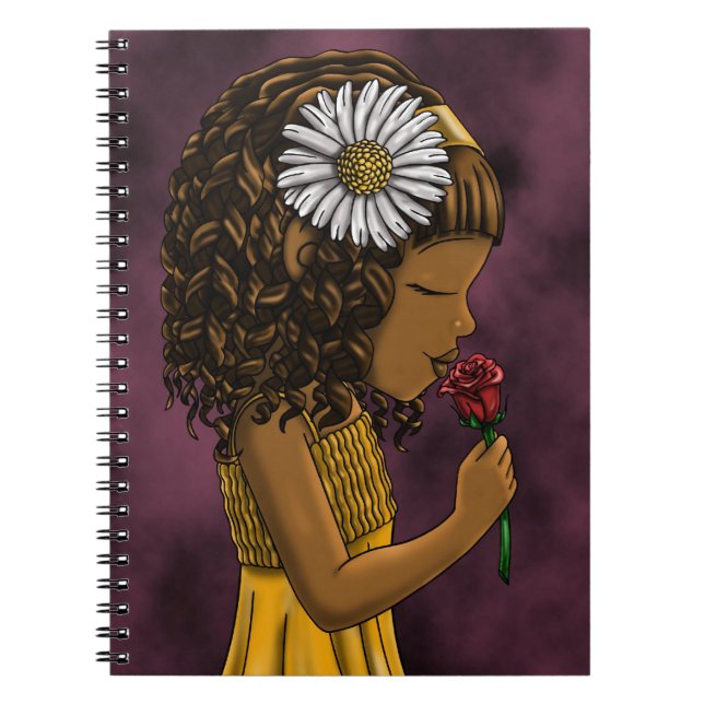 Cuaderno Chica y Rosa afroamericano (Frente)