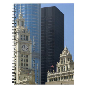 Cuaderno Chicago, Edificio Wrigley con Trump Hotel &