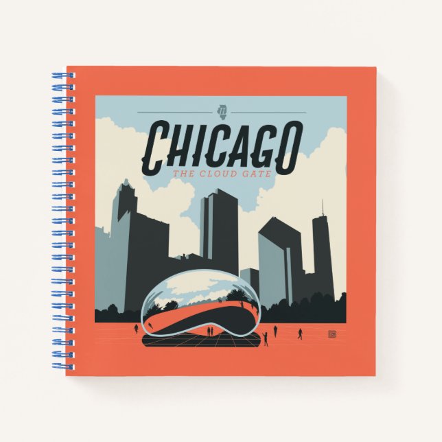 Cuaderno Chicago, Illinois | Parque del Milenio (Anverso)