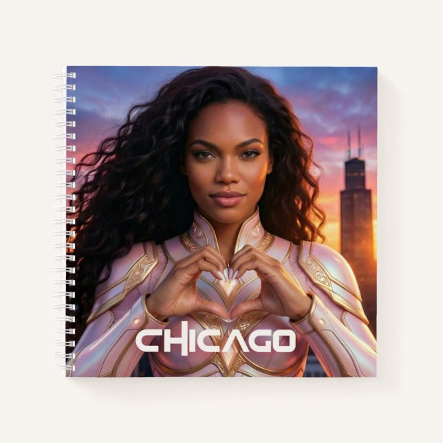 CUADERNO CHICAGO - SUPER WOMAN (Anverso)