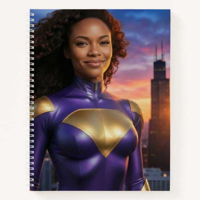CUADERNO CHICAGO - SUPERMUJER (Anverso)