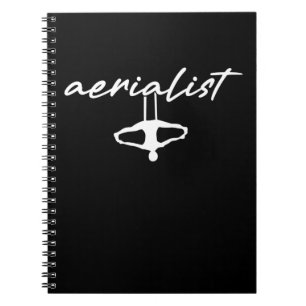 Cuaderno Chicas acrobáticos de Aerialismo en sedas aéreas d