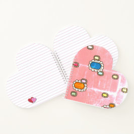 Cuaderno chicas agradables flores bonitas
