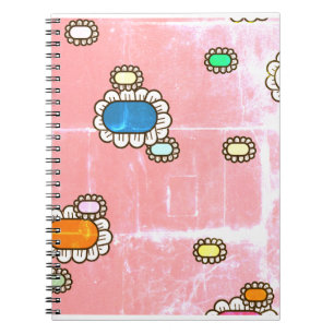 Cuaderno chicas agradables flores bonitas