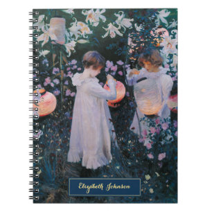 Cuaderno Chicas Art Gold Monogramado Nombre personalizado v