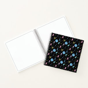 Cuaderno Chicas Baloncestistas - Patrón de estrellas