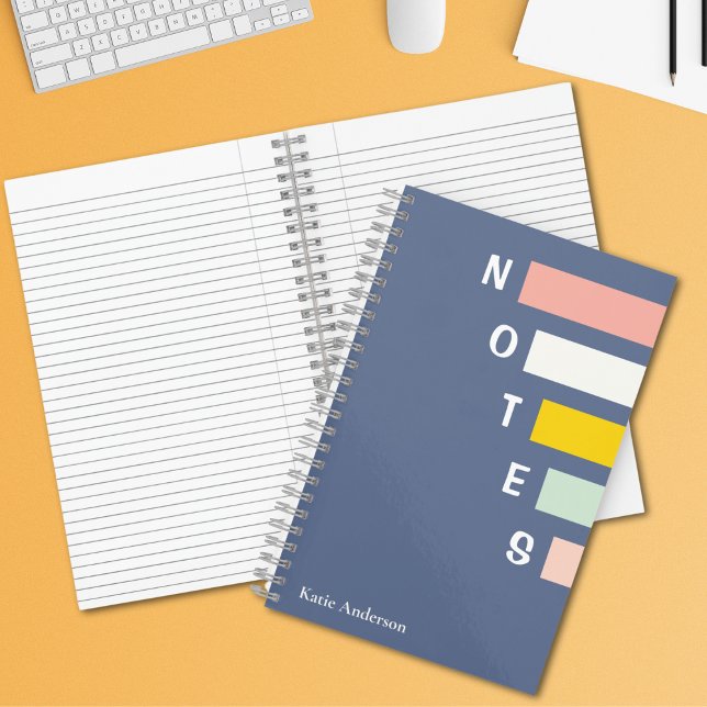 Cuaderno Chicas Blue Monogrammed Full Name Notes (Subido por el creador)