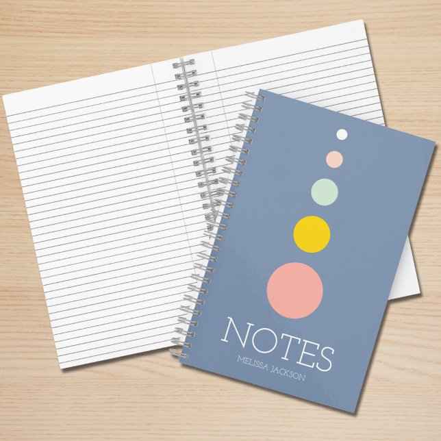 Cuaderno Chicas Blue Monogrammed Full Name Notes (Subido por el creador)
