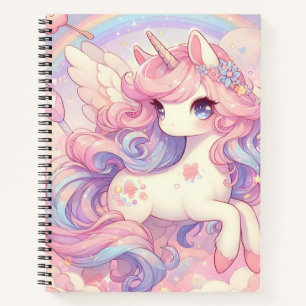 Cuaderno Chicas cortan el Rainbow Unicorn