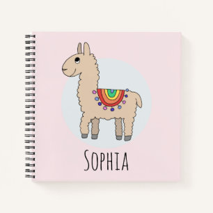 Cuaderno Chicas cortan llama arcoiris y nombran niños