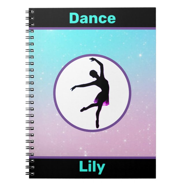 Cuaderno Chicas Dance Pastel (Frente)