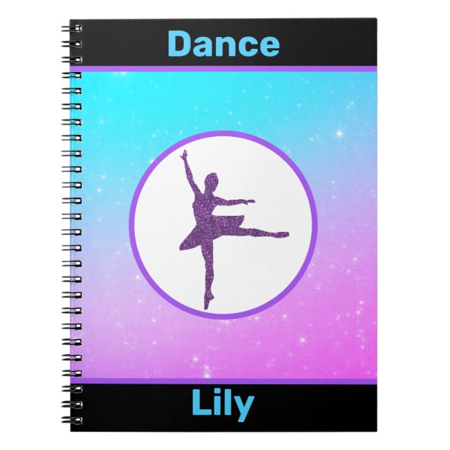 Cuaderno Chicas Dance Pastel (Frente)