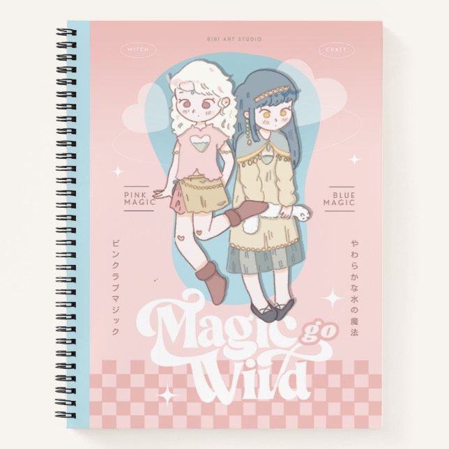 Cuaderno 🫧 Chicas de Fantasía Soñadoras🫧 (Anverso)