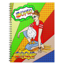 Cuaderno Chicas de Guay | Arte de muros de pollo