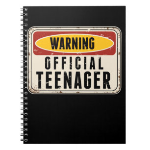 Cuaderno Chicas de niños adolescentes oficiales de adverte
