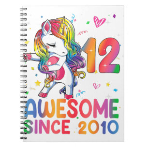 Cuaderno chicas de Regalos de 12 años de edad Dabbing Unico