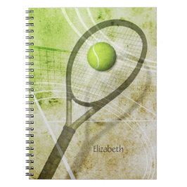 Cuaderno chicas de tenis personalizados