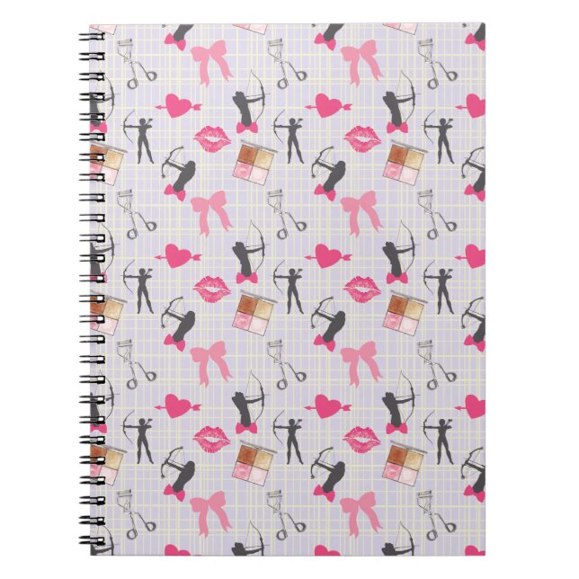 Cuaderno Chicas de tiro con arco - Corazón de bruja y maqui (Frente)