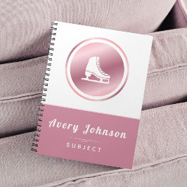 Cuaderno Chicas Elegantes Tema de Patinaje sobre Hielo Depo