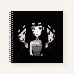 Cuaderno Chicas Emo