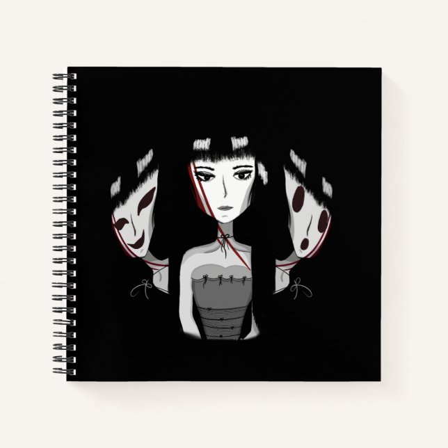 Cuaderno Chicas Emo (Anverso)