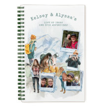 Chicas en el exterior | Bloc de notas con fotos de