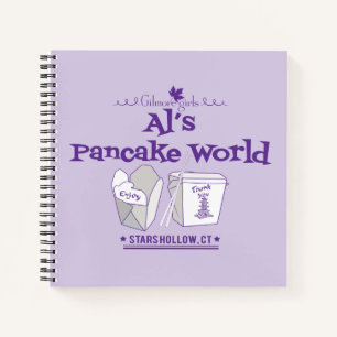 Cuaderno Chicas Gilmore   El mundo del panqueque de Al