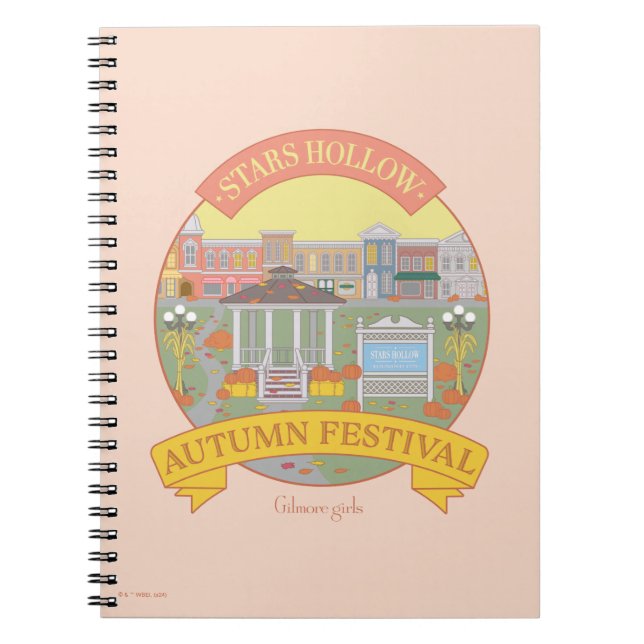 Cuaderno Chicas Gilmore | Festival Stars Hollow de Otoño (Frente)
