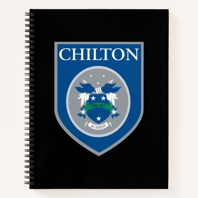 Cuaderno Chicas Gilmore | Insignia de la Academia Chilton (Anverso)
