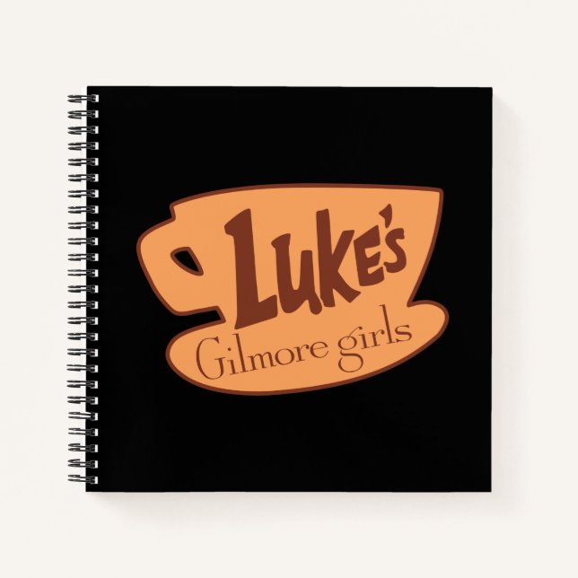 Cuaderno Chicas Gilmore | Logo de Luke's Diner (Anverso)