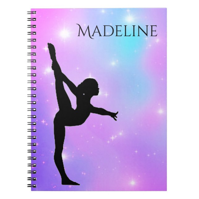 Cuaderno Chicas Gradiente Púrpura (Frente)
