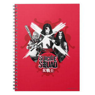 Cuaderno Chicas "guerrero femenino " del pelotón del