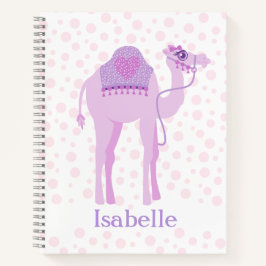 Cuaderno Chicas lindos y llorosos de camello nombrados rosa