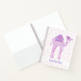 Cuaderno Chicas lindos y llorosos de camello nombrados rosa