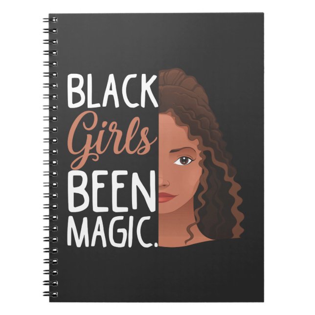 Cuaderno Chicas negros fueron mujeres africanas Chicas mági (Frente)